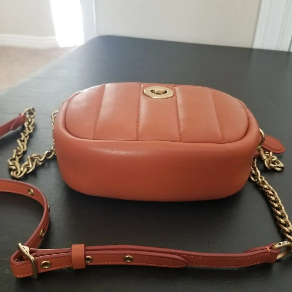 NWOT Coach Quilted Camera Bag